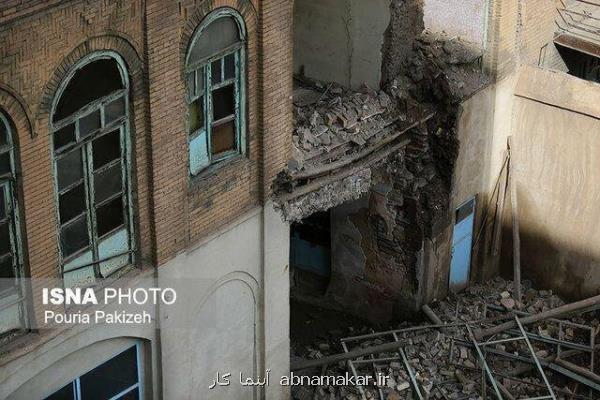 مالك عمارت: مرمت عمارت جنانی خوب پیش می رود