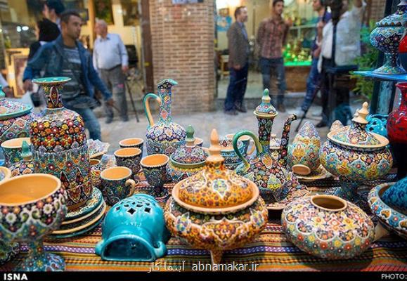 صادرات ۴۰ میلیون دلاری صنایع دستی همدان در سال ۹۹