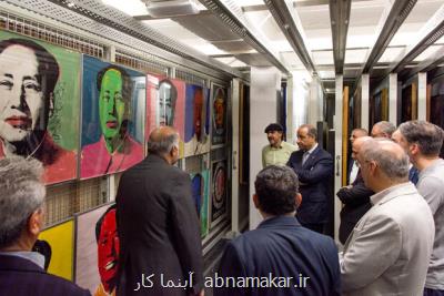 دیدار وزیر فرهنگ و گردشگری عراق از گنجینه موزه هنرهای معاصر تهران