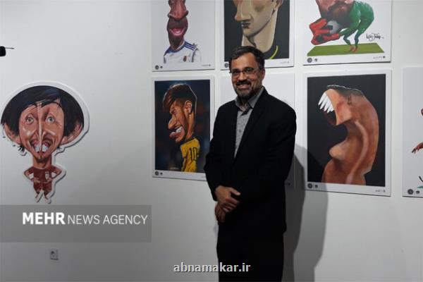 در گالری های حوزه هنری؛ افتتاح یک نمایشگاه هنری تمام فوتبالی