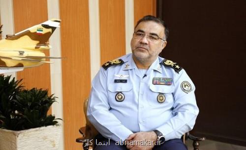 فرمانده نیروی هوایی ارتش خبر داد ۲۰ پرواز رفت و برگشت نیروی هوایی برای تردد زائرین اربعین