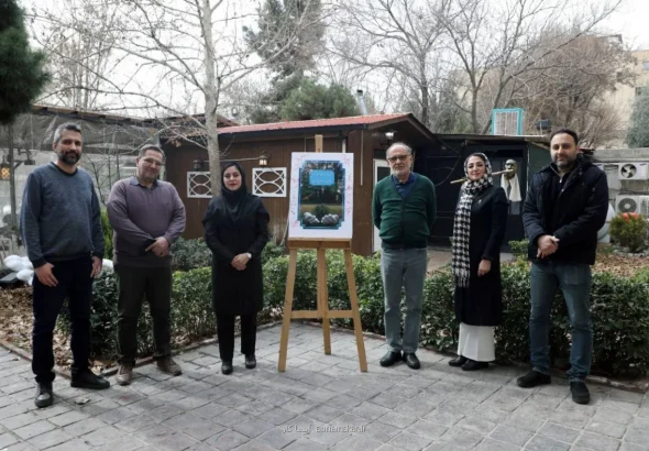 رونمایی از دو تندیس در بنیاد رودکی