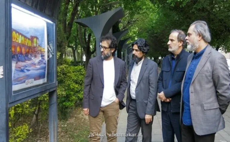 رئیس سازمان سینمایی از ایران من، سرای من دیدن کرد