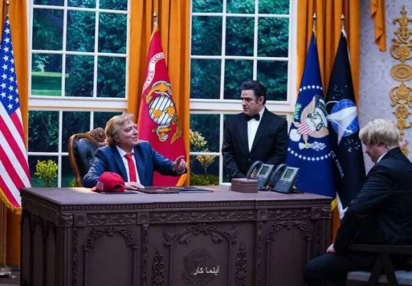 تقابل رشید با ترامپ! به همراه عکس